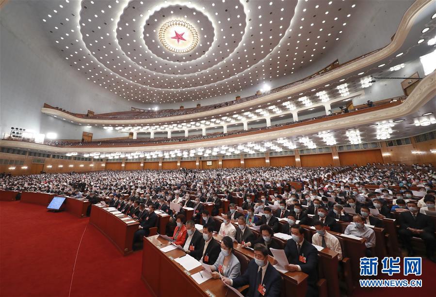 5月21日，中國人民政治協商會議第十三屆全國委員會第三次會議在北京人民大會堂開幕。 