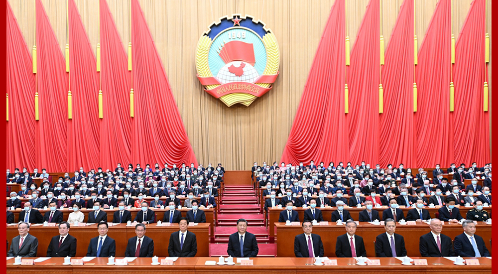 3月11日，中國人民政治協商會議第十四屆全國委員會第一次會議在北京閉幕。