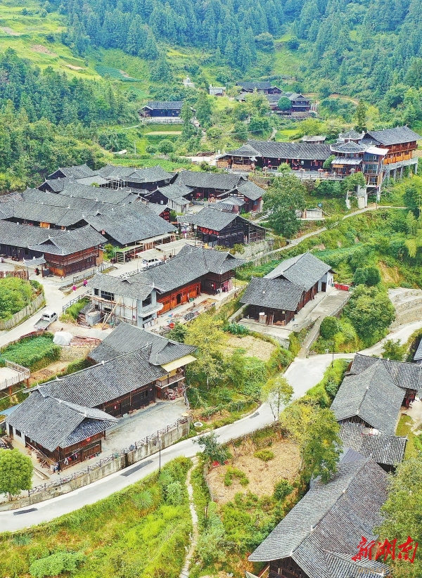 溆浦縣統溪河鎮雁鵝界民居。