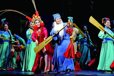 《運河謠》作為國家大劇院的首部原創(chuàng)民族歌劇，集中體現(xiàn)出文學(xué)性與音樂性的有機融合。資料圖片