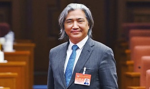 全國政協副秘書長、民盟中央副主席、中國美術館館長吳為山