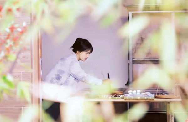 李子柒短視頻截圖