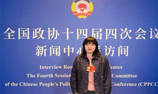 全國政協委員、中國視協副主席、編劇王麗萍