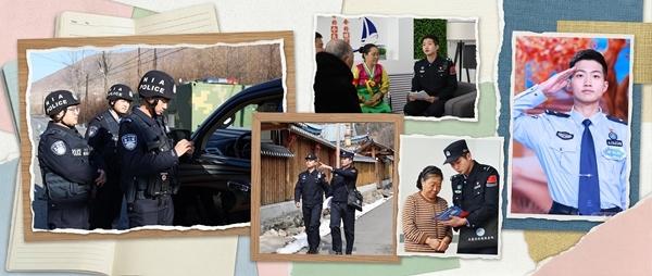 滕凱楓作為一名移民管理警察在景區(qū)出警的一天。受訪者供圖