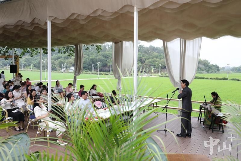 4月23日，田園詩會暨榕樹下閱讀雅集在南朗街道沖口作家村舉行。記者 王云 攝